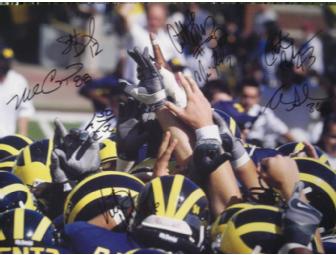 Anthony Thomas, , Larry Foote, Aaron Shea, Victor Hobson et. al multisigned picture