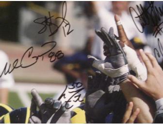 Anthony Thomas, , Larry Foote, Aaron Shea, Victor Hobson et. al multisigned picture