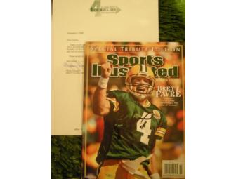 Brett Favre autographed Limited Edition Sports Illustrated