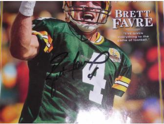 Brett Favre autographed Limited Edition Sports Illustrated