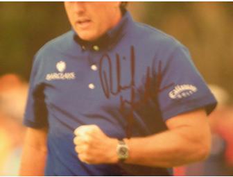 Phil Mickelson autographed photograph