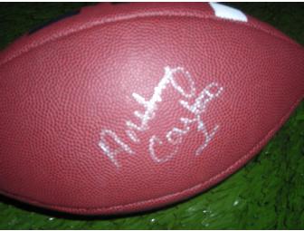 Anthony Carter autographed Football