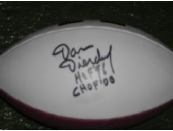 Dan Dierdorf autographed Michigan football
