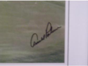 Arnold Palmer framed and signed print from Amen Corner at 2004 Masters