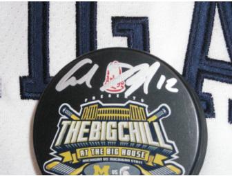 Carl Hagelin autographed Big Chill puck