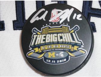 Carl Hagelin autographed Big Chill puck
