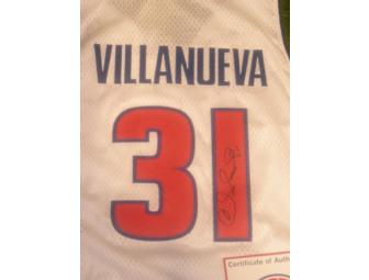 Pistons Package - Charlie Villanueva jersey and Rip Hamilton photo