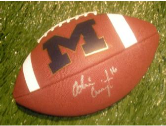 Adrian Arrington autographed Michigan football
