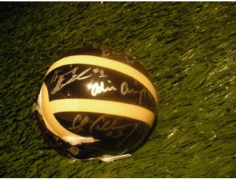 'The Receiver Helmet' autographed by Arrington, Calloway, Terrell, Alexander & McMurtry