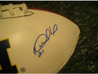 Desmond Howard autographed football