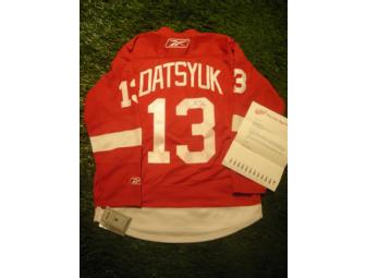 Pavel Datsyuk autographed Detroit Red Wings Jersey