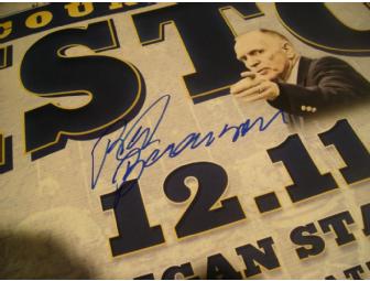 Red Berenson autographed 'Big Chill at the Big House' official poster
