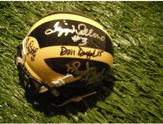 'Bo's Boys' mini-helmet signed by Rob Lytle, Mark Messner, Tripp Welborne and more.