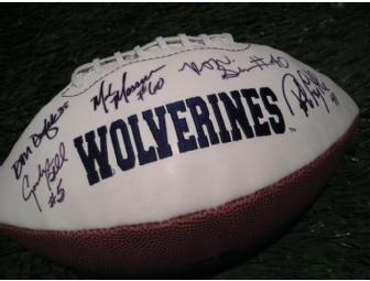 'Bo's Boys' Football signed by Mark Messner, Jim Brandstatter, Butch Woolfolk, Rob Lytle and more.