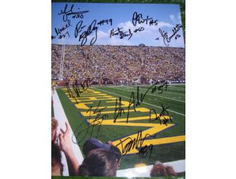 Jake Long, Don Moorehead, Derek Walker, Greg McMurtry and more signed 11x14 photo