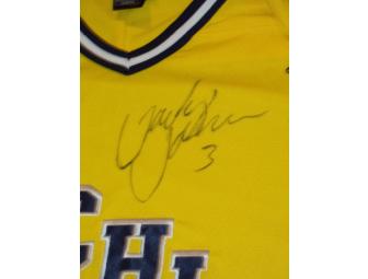 Jack Johnson autographed Michigan hockey jersey