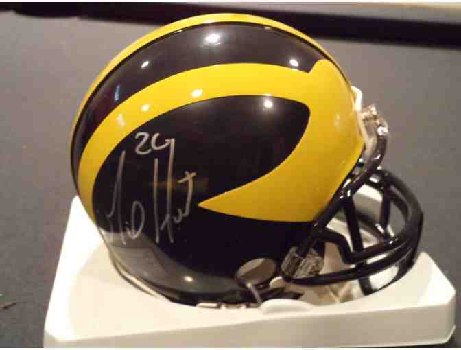 Mike Hart autographed University of Michigan mini-helmet