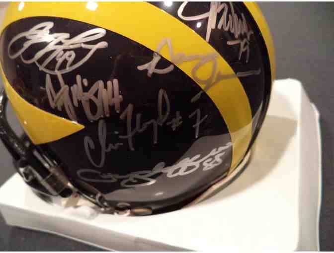 Anthony Thomas, Marlin Jackson, Cato June and more. Michigan Mini-Helmet