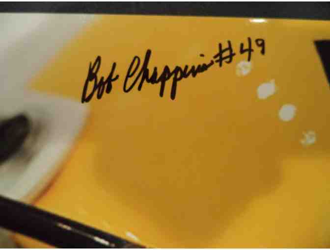 Bob Chappuis autographed oversized photograph