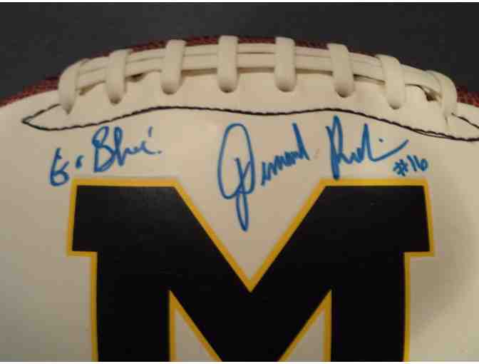 Denard Robinson autographed Michigan Football