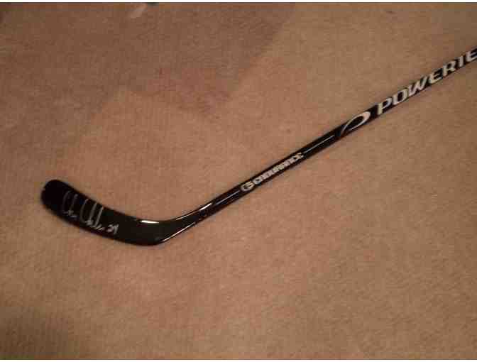 Chris Chelios autographed hockey stick