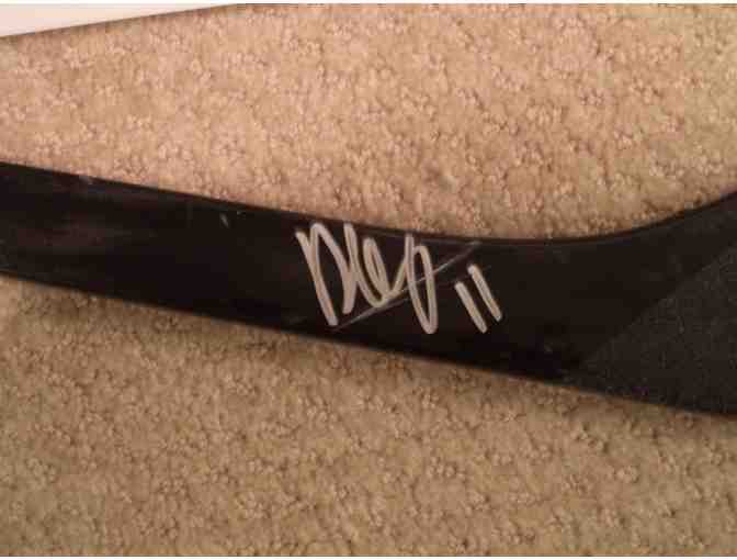 Dan Cleary autographed hockey stick with Red Wings Certificate of Authenticity