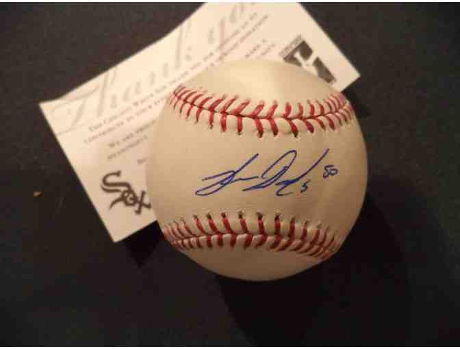 John Danks autographed Major League baseball