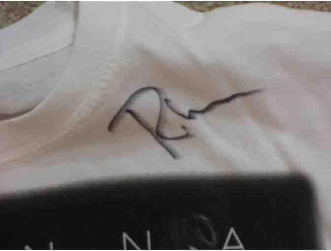 Rihanna autographed concert t-shirt
