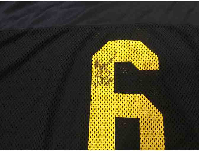 Tyrone Wheatley autographed Michigan jersey