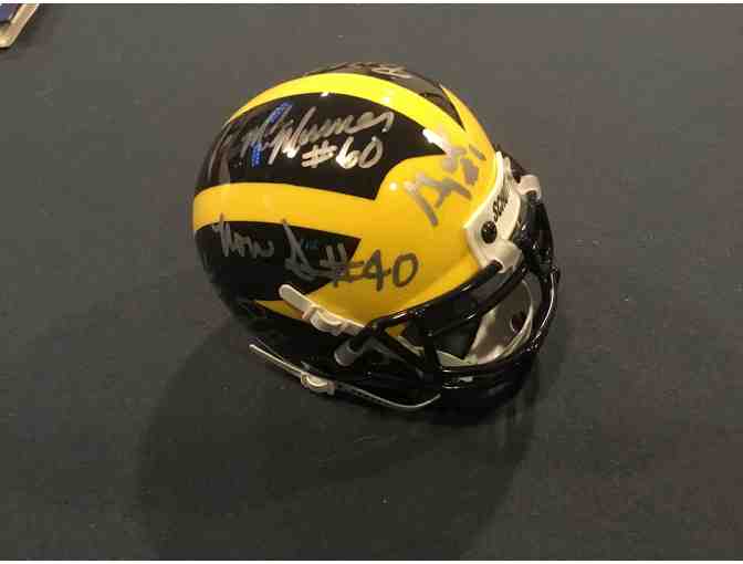 'Bo's Boys' mini-helmet signed by Jim Brandstatter, Mark Messner and more.