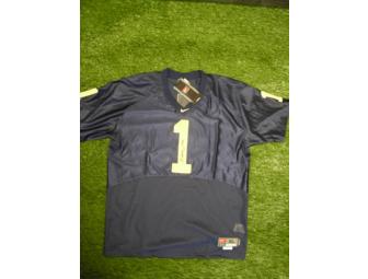 Anthony Carter autographed blue Michigan #1 jersey