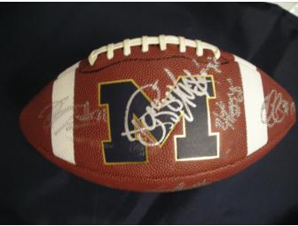 Michigan Football autographed by -17 former stars including Charles Woodson and Anthony Thomas