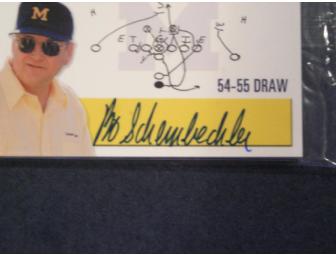 Bo Schembechler autographed TK Legacy card new in unopened pack
