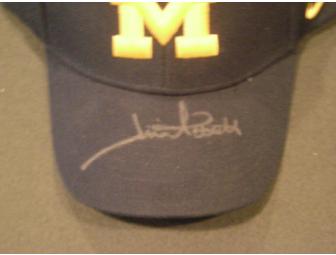 Jim Abbott autographed Michigan baseball cap