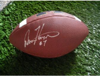 Drew Henson autographed brown Michigan football