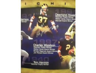 David Baas & Erick Anderson autographed trophy winners poster