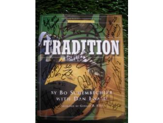 Charles Woodson, Foote, Hall, A-Train! 23 former 'M' players signed Tradition softcover book