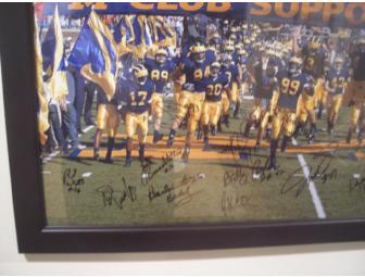 Michigan Football Legends GIANT 20x30 photographed signed by 18 former Michigan Football greats