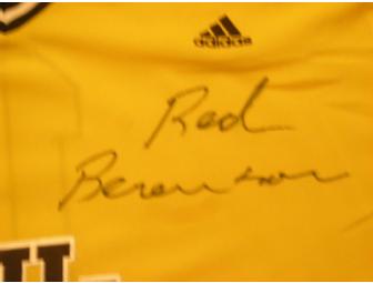 Red Berenson autographed Michigan hockey jersey