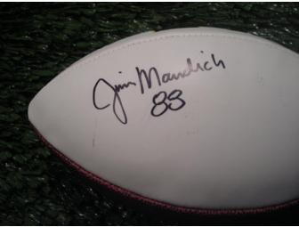Jim Mandich autographed Michigan football