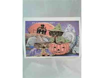 HALLOWEEN PARTY CARDS