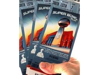 Two 2013 Super Bowl XLVII Tickets