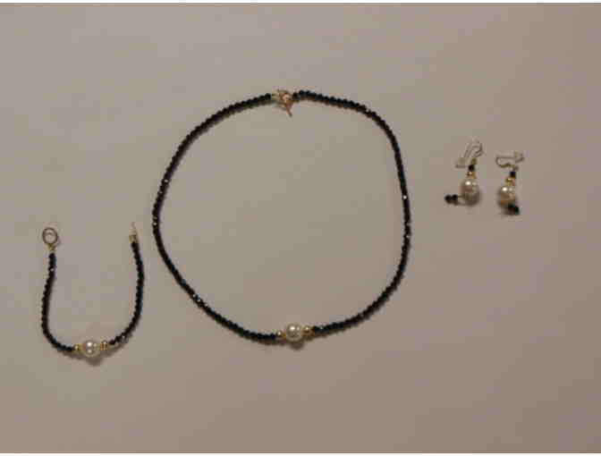 Necklace, Bracelet and Pierced Dangle Earrings Set