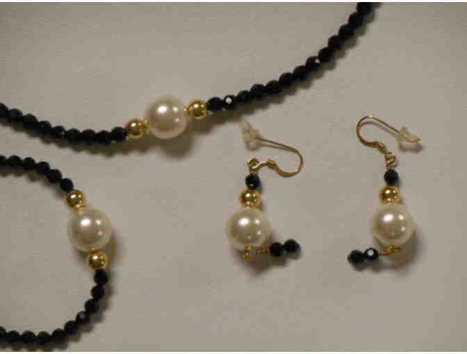 Necklace, Bracelet and Pierced Dangle Earrings Set