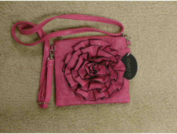 Mellow World Handbags, Black and Pink, Set of Two