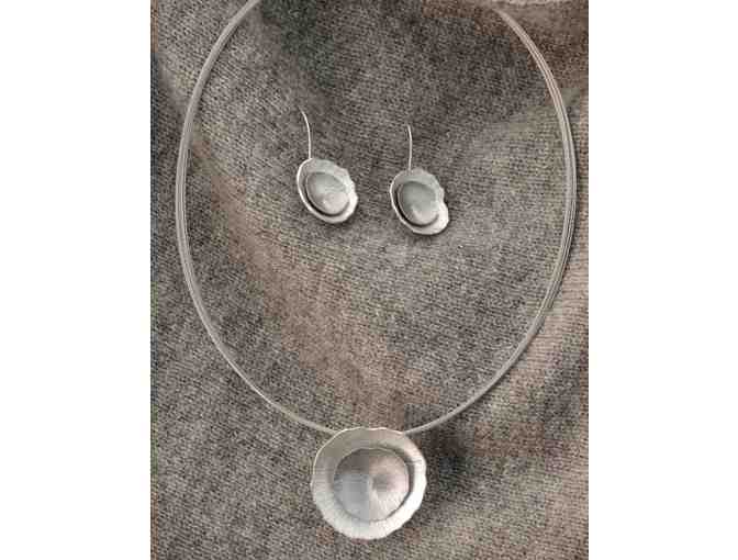 Cashmere Schwrapp, earrings & necklace ensemble - Photo 2