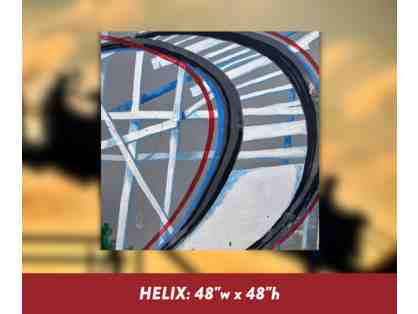 Kennywood's Historic Thunderbolt Mural Auction - Helix