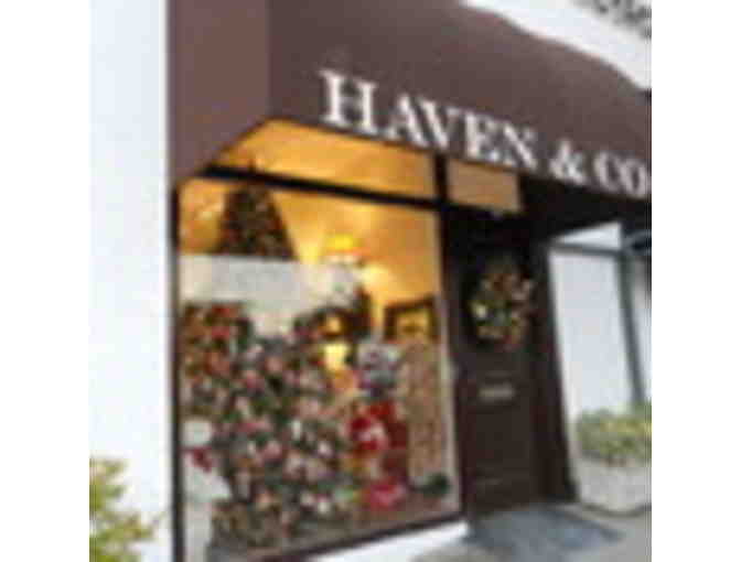 Haven & Company $50 Gift Certificate