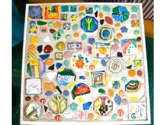 White Wood Storage Cube