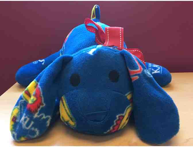 KU Handmade Stuffed Dog